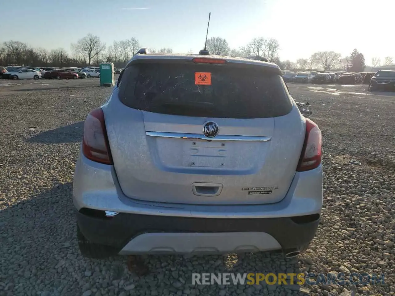 6 Photograph of a damaged car KL4CJASB4LB015005 BUICK ENCORE 2020