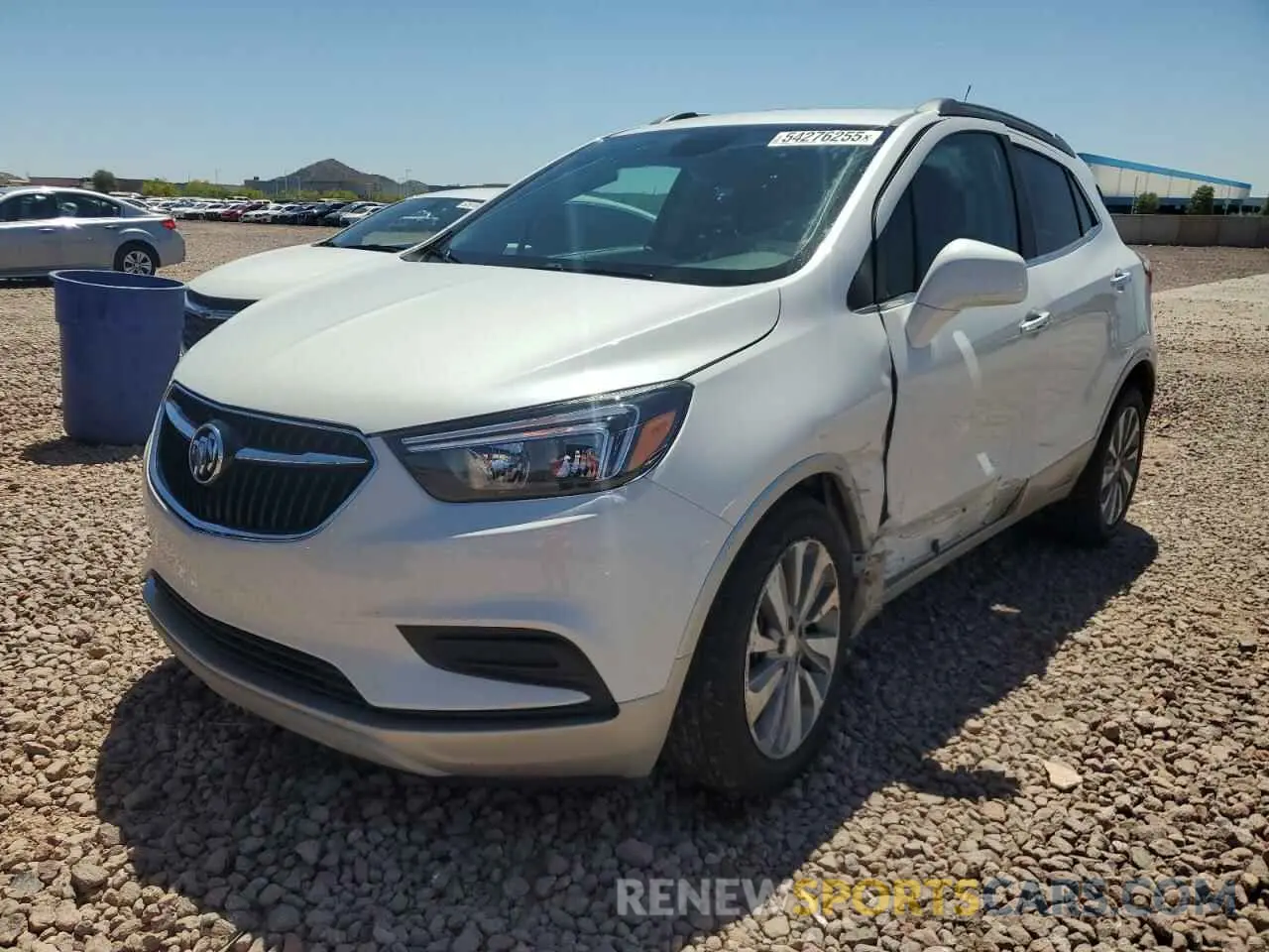 1 Photograph of a damaged car KL4CJASB4LB015442 BUICK ENCORE 2020
