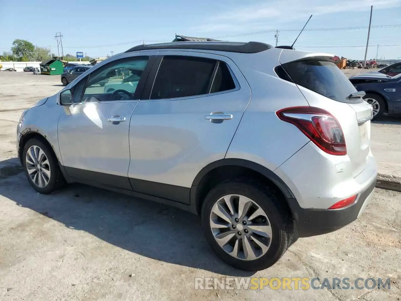 2 Photograph of a damaged car KL4CJASB4LB023055 BUICK ENCORE 2020