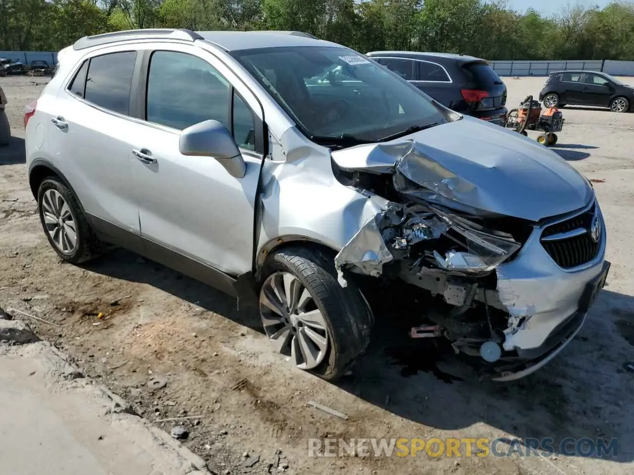 4 Photograph of a damaged car KL4CJASB4LB023055 BUICK ENCORE 2020
