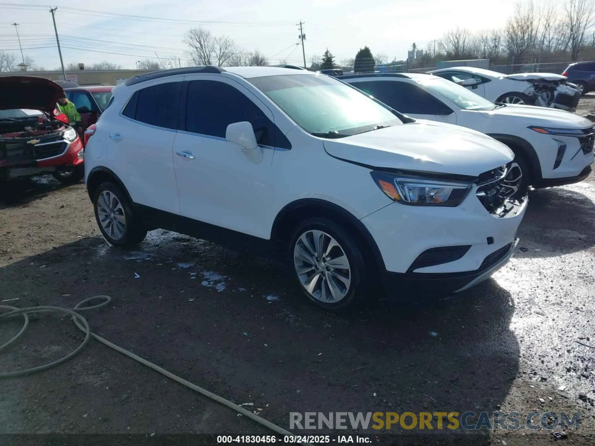 1 Photograph of a damaged car KL4CJASB4LB075057 BUICK ENCORE 2020