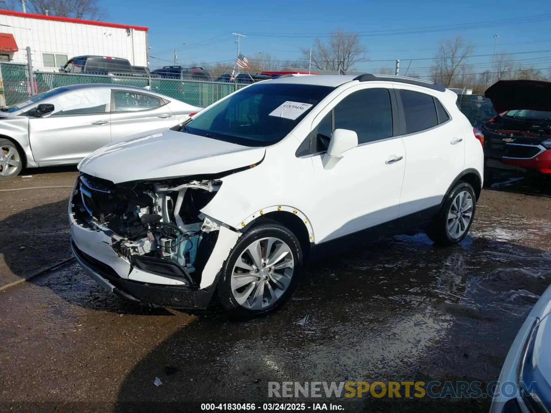 2 Photograph of a damaged car KL4CJASB4LB075057 BUICK ENCORE 2020