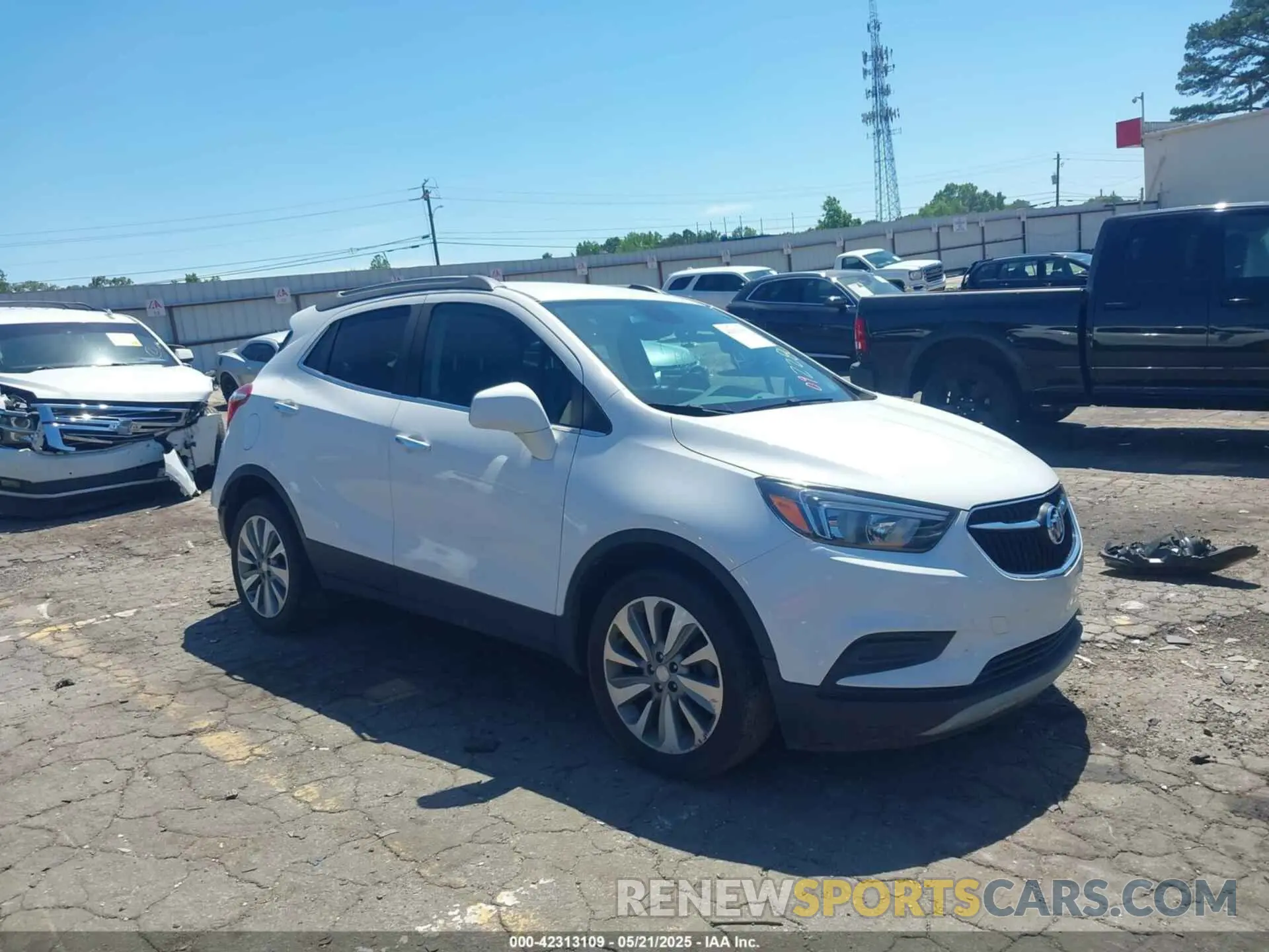 1 Photograph of a damaged car KL4CJASB4LB092280 BUICK ENCORE 2020