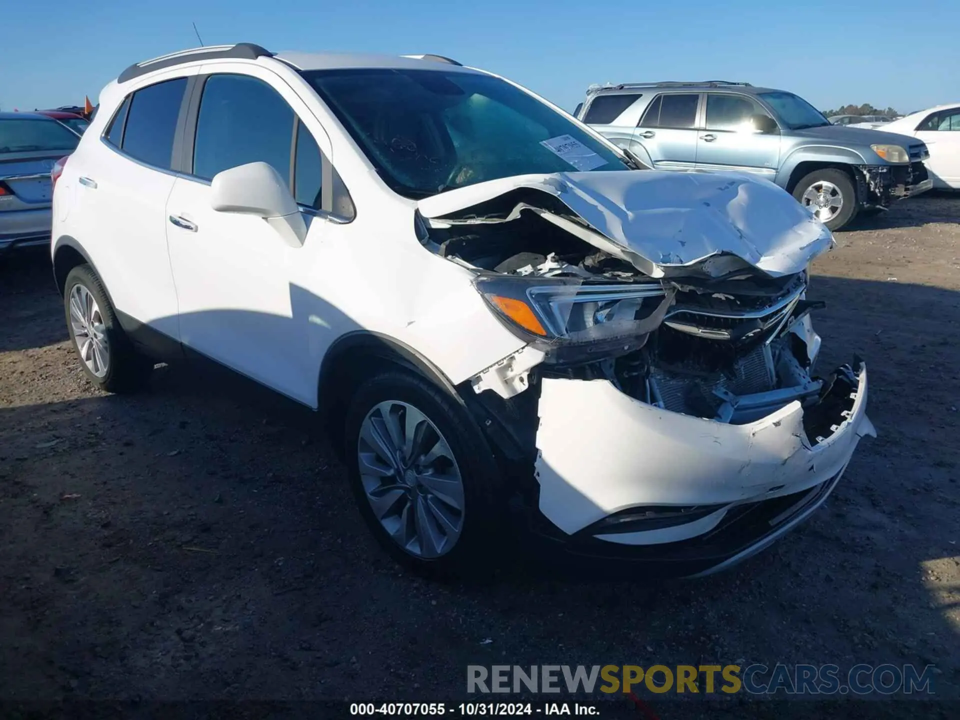 1 Photograph of a damaged car KL4CJASB4LB093333 BUICK ENCORE 2020