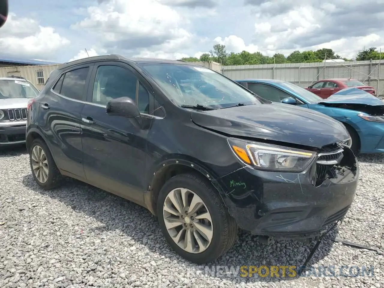 4 Photograph of a damaged car KL4CJASB5LB040687 BUICK ENCORE 2020