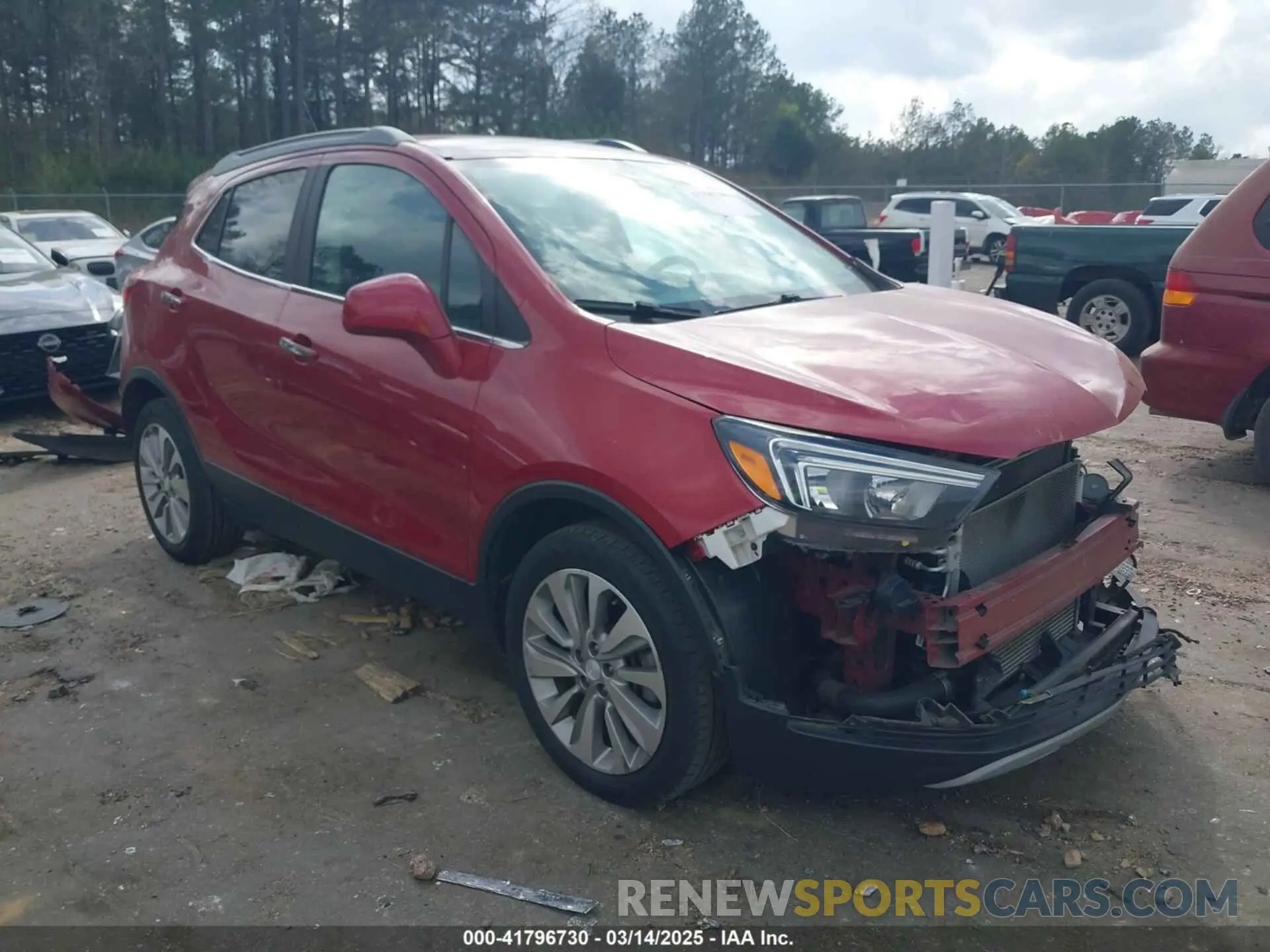 1 Photograph of a damaged car KL4CJASB5LB065394 BUICK ENCORE 2020