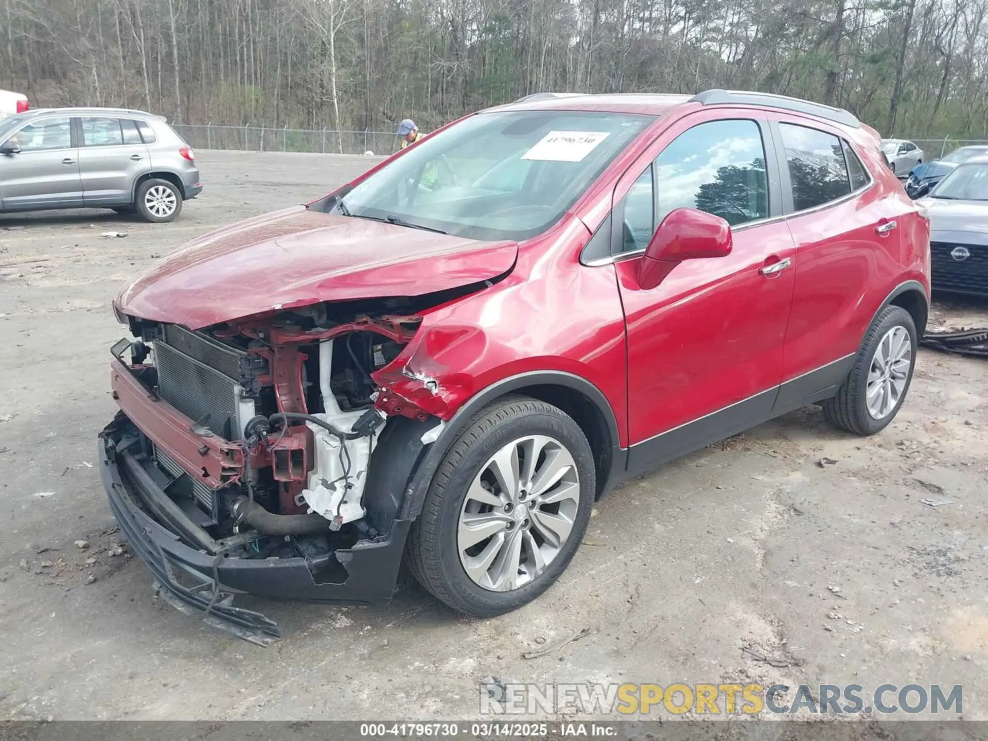 2 Photograph of a damaged car KL4CJASB5LB065394 BUICK ENCORE 2020