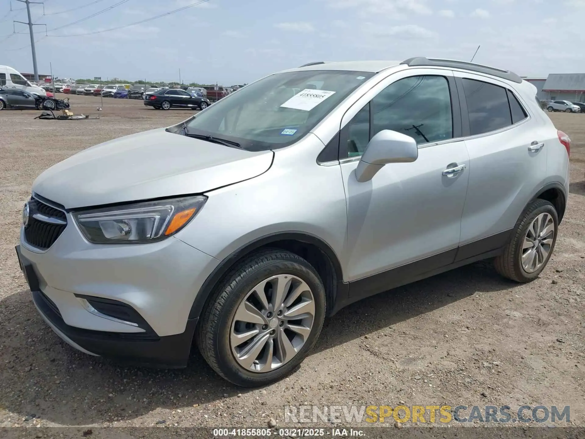 2 Photograph of a damaged car KL4CJASB5LB342819 BUICK ENCORE 2020