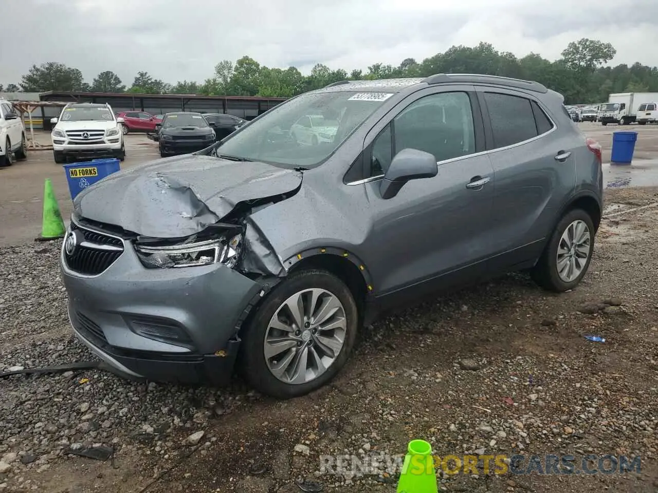 1 Photograph of a damaged car KL4CJASB6LB011201 BUICK ENCORE 2020