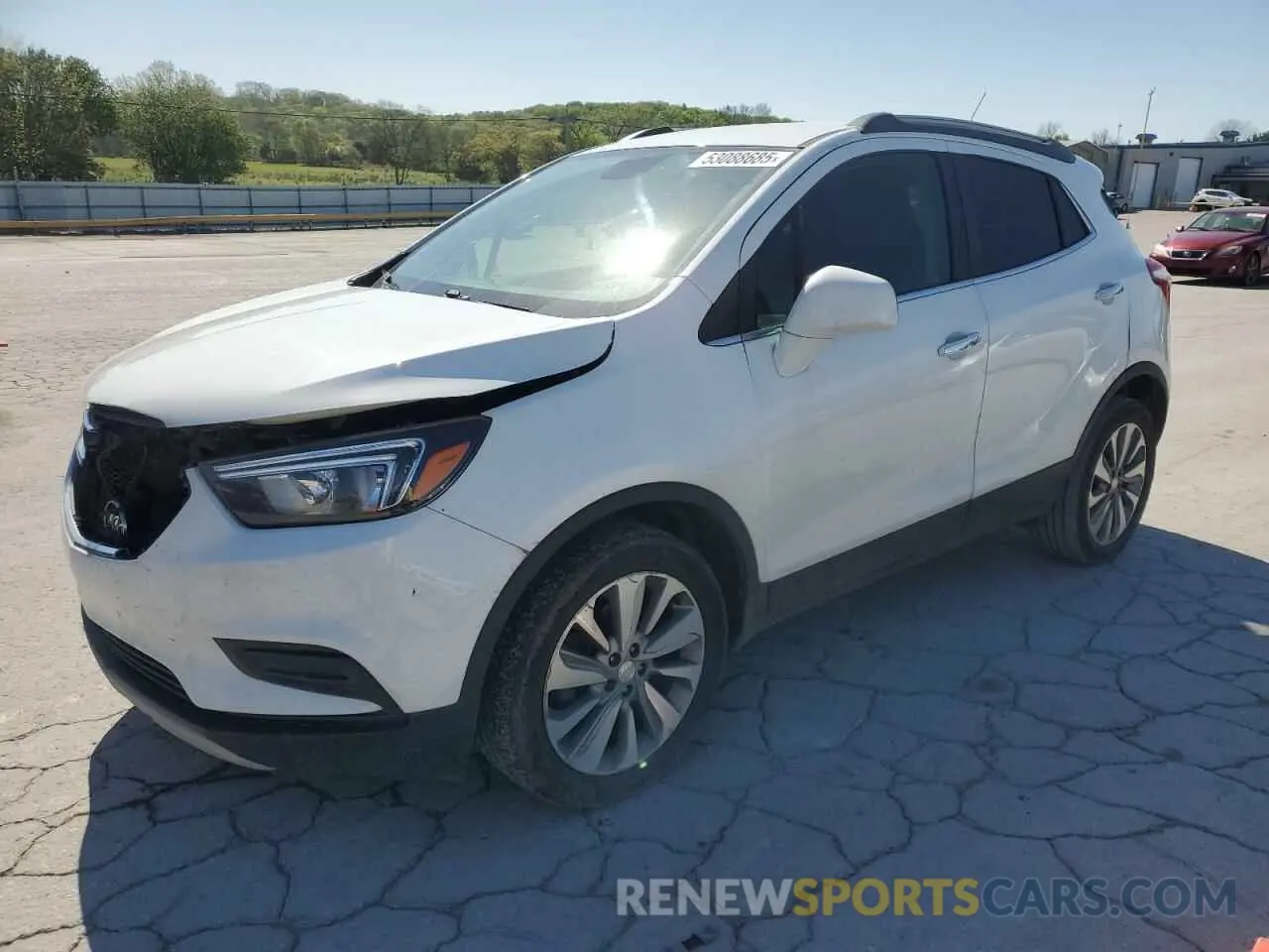 1 Photograph of a damaged car KL4CJASB6LB026474 BUICK ENCORE 2020