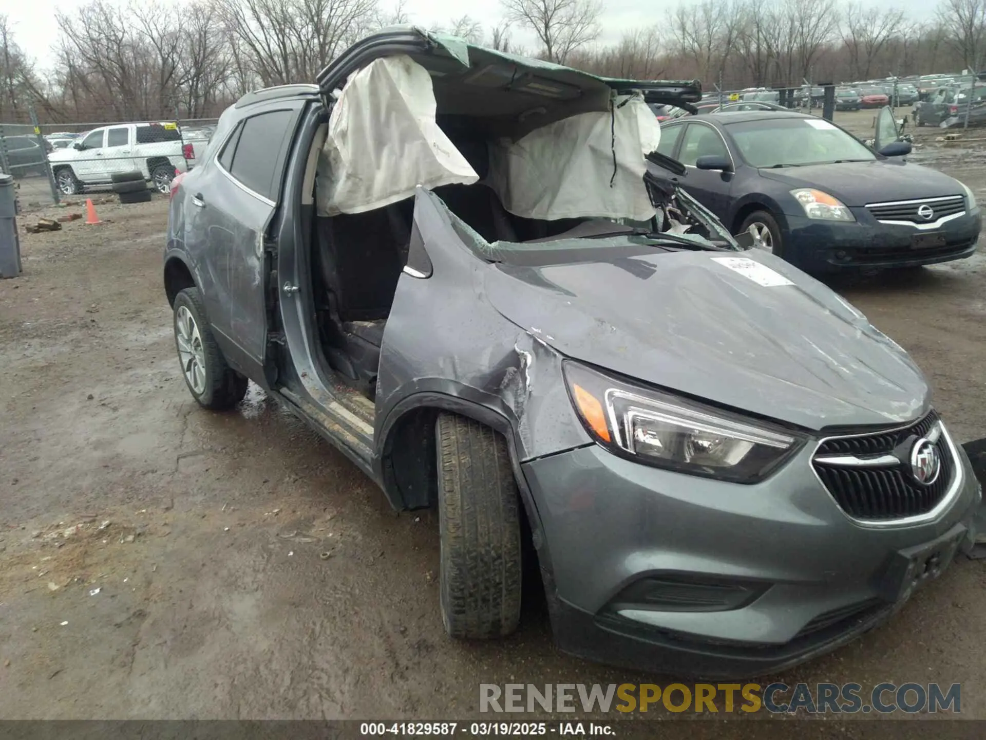 1 Photograph of a damaged car KL4CJASB6LB049284 BUICK ENCORE 2020