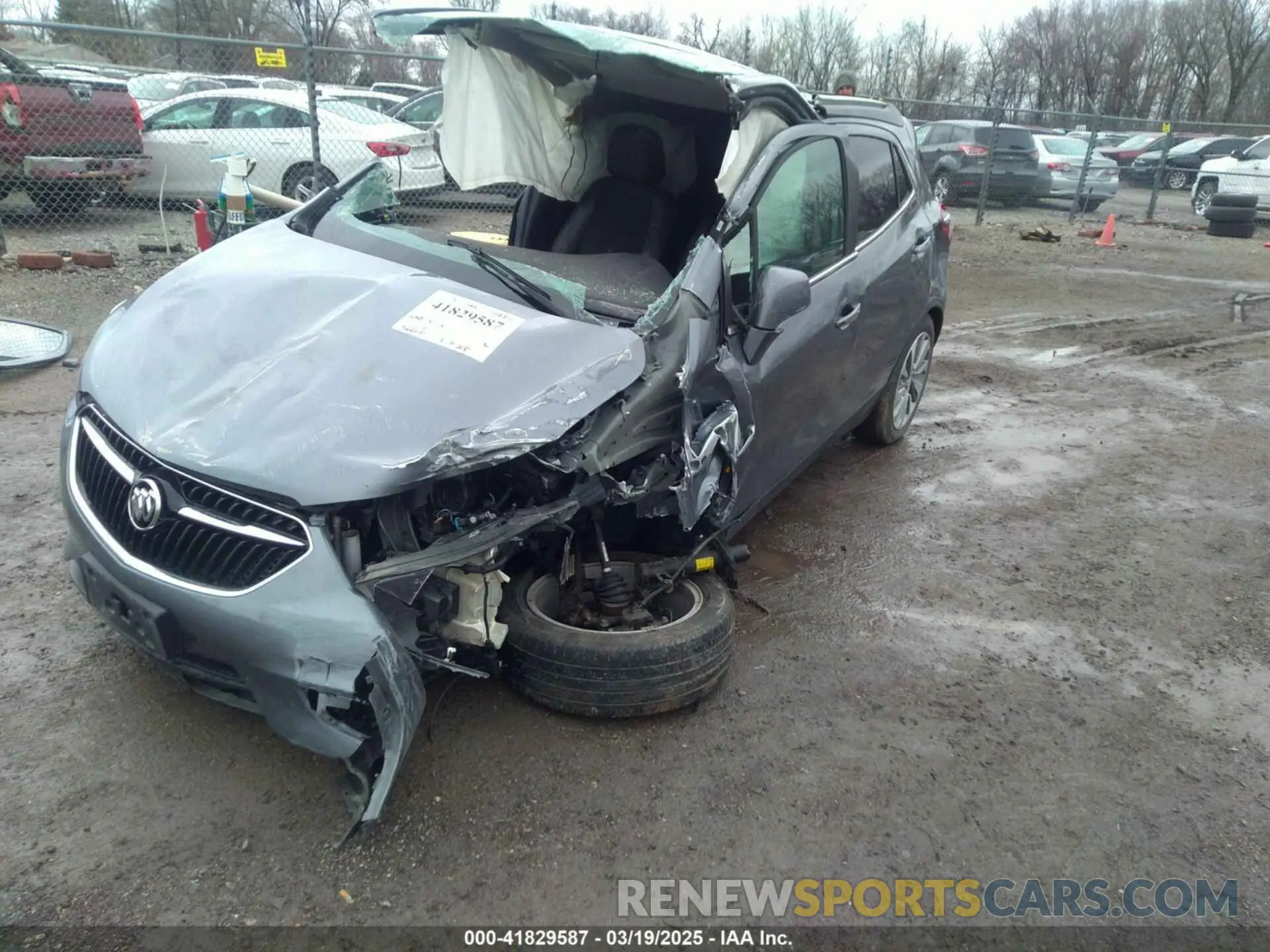 2 Photograph of a damaged car KL4CJASB6LB049284 BUICK ENCORE 2020