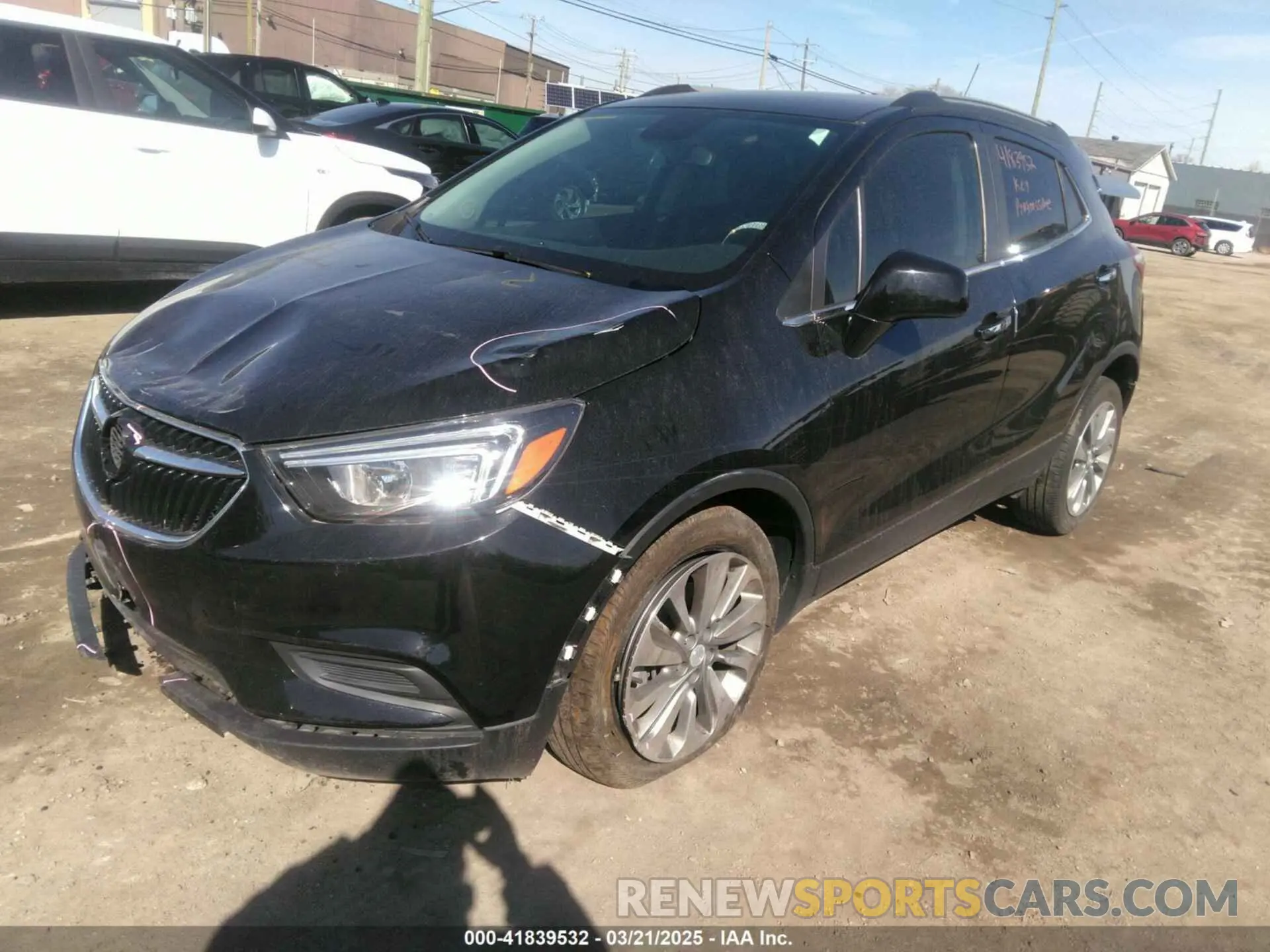 2 Photograph of a damaged car KL4CJASB6LB053688 BUICK ENCORE 2020