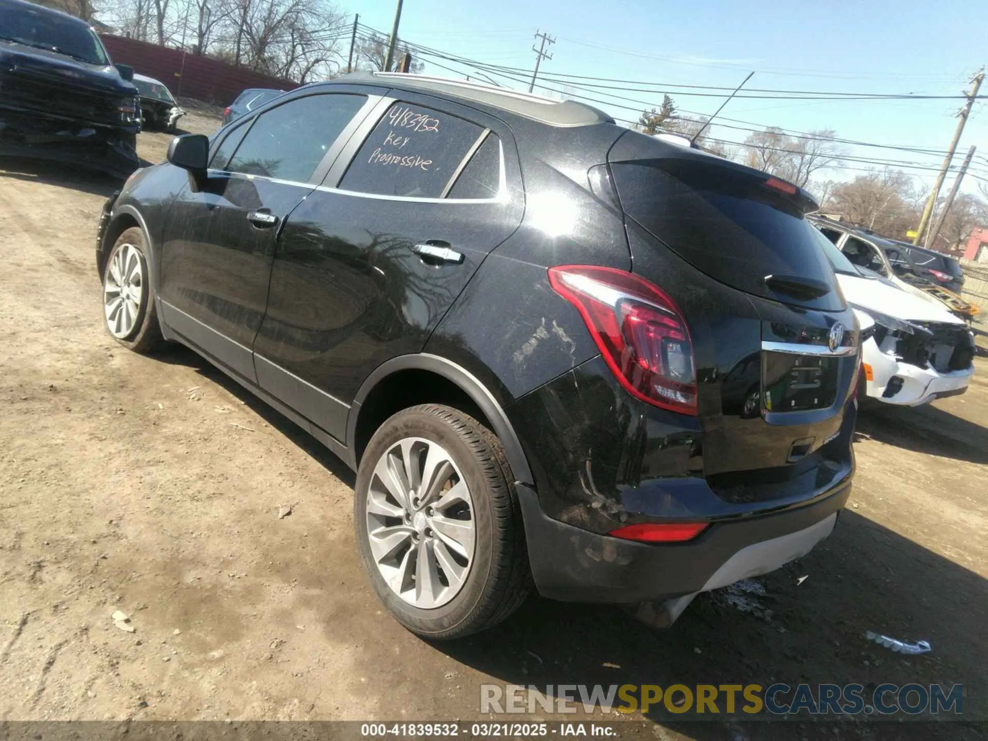 3 Photograph of a damaged car KL4CJASB6LB053688 BUICK ENCORE 2020
