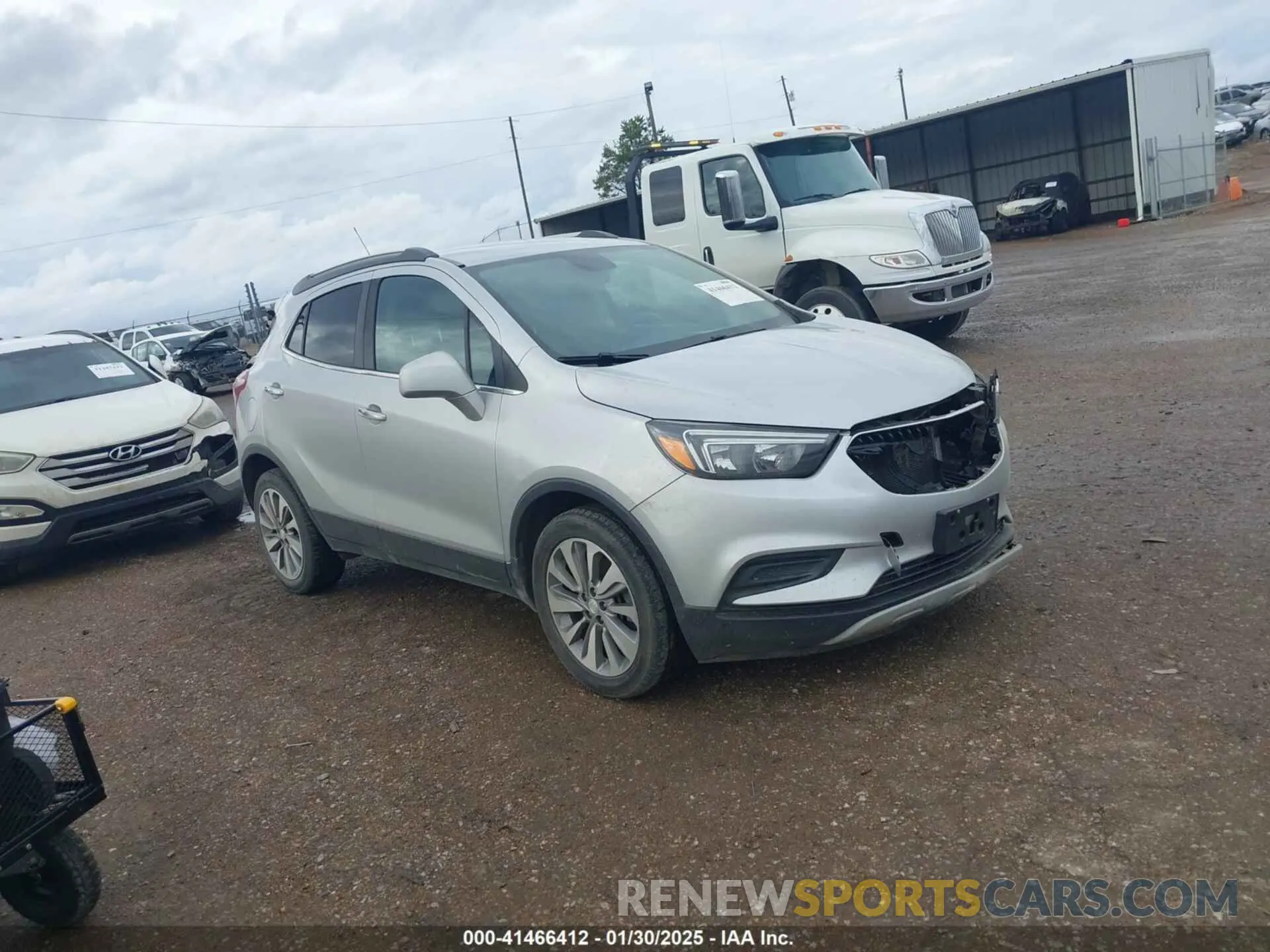 1 Photograph of a damaged car KL4CJASB6LB336558 BUICK ENCORE 2020