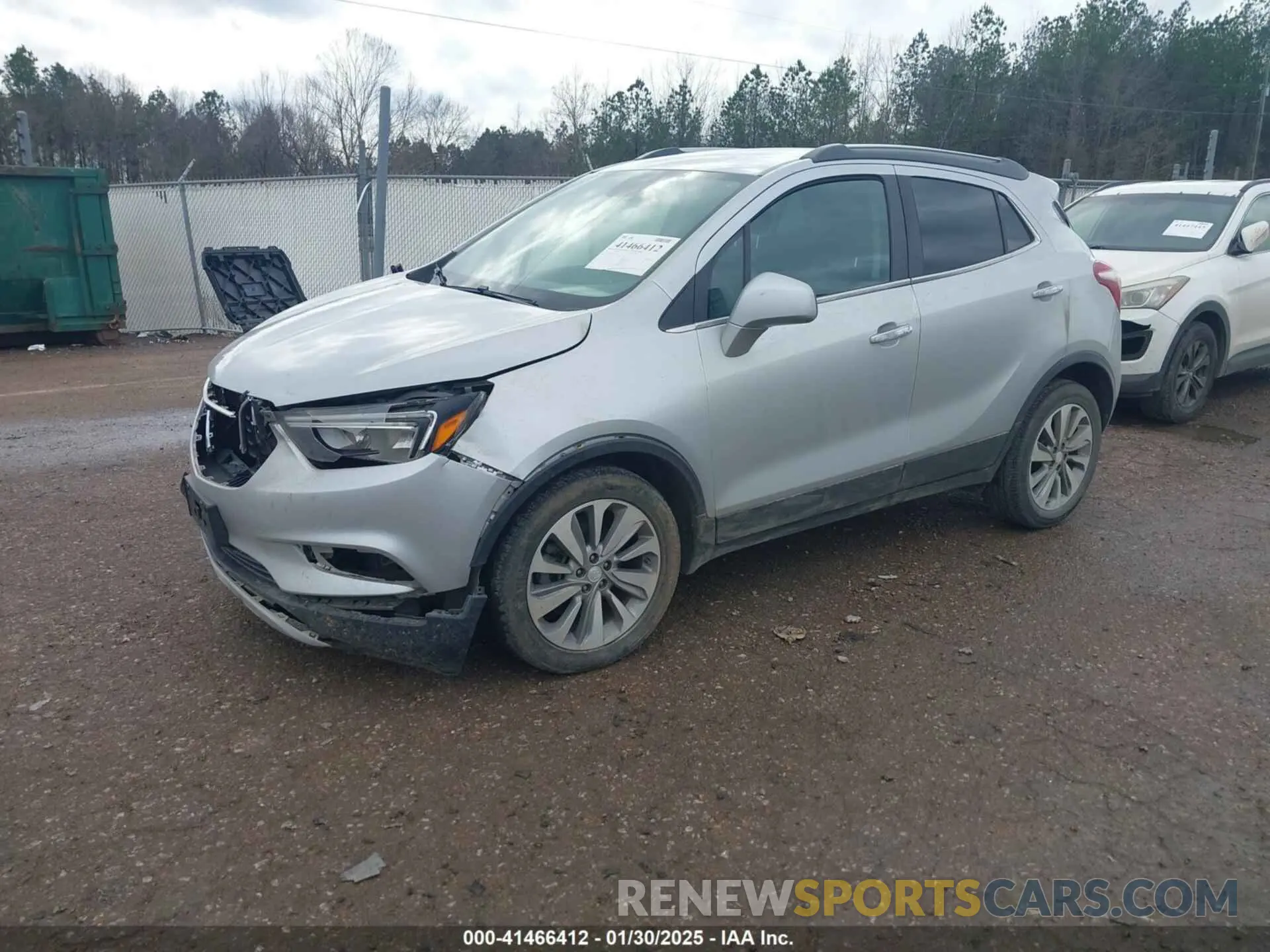 2 Photograph of a damaged car KL4CJASB6LB336558 BUICK ENCORE 2020