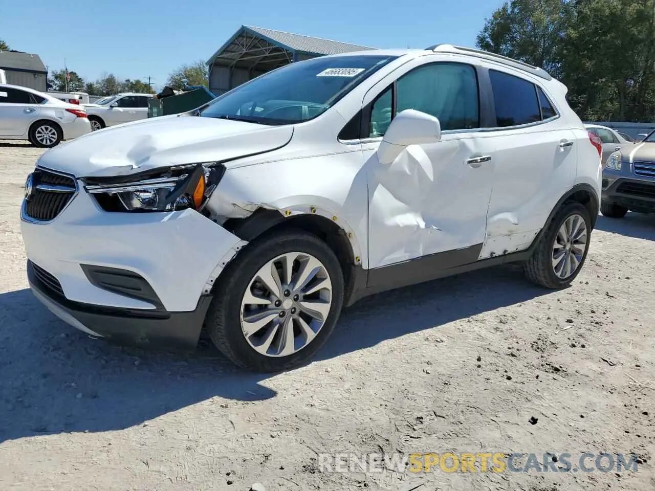 1 Photograph of a damaged car KL4CJASB7LB000210 BUICK ENCORE 2020