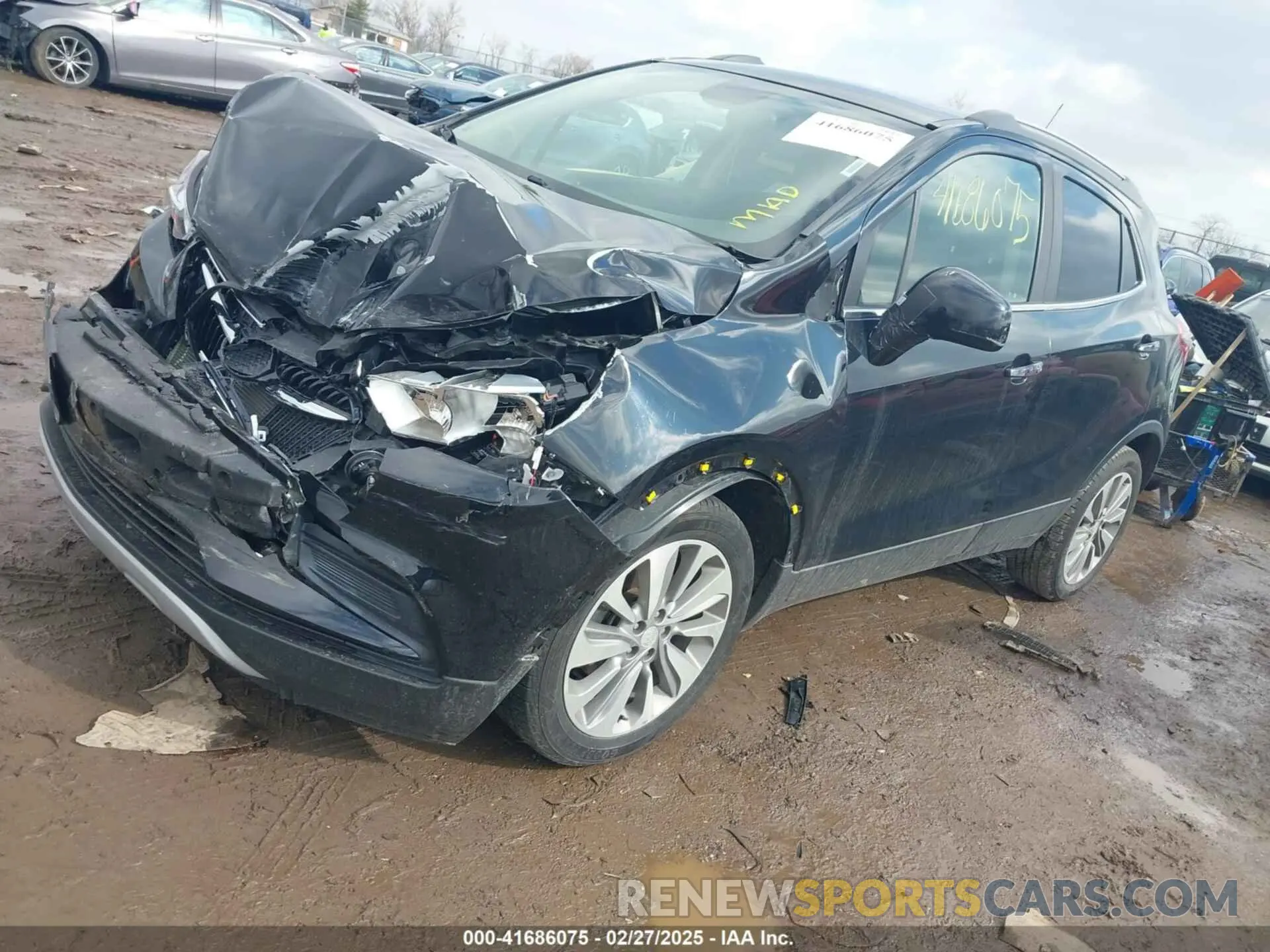 2 Photograph of a damaged car KL4CJASB7LB004306 BUICK ENCORE 2020