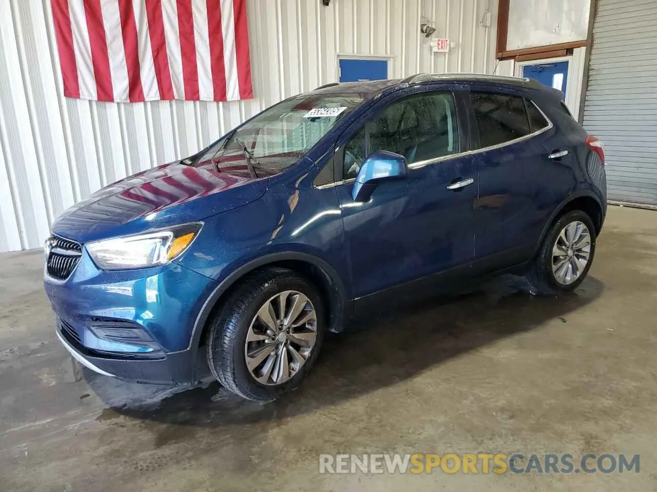1 Photograph of a damaged car KL4CJASB7LB010039 BUICK ENCORE 2020