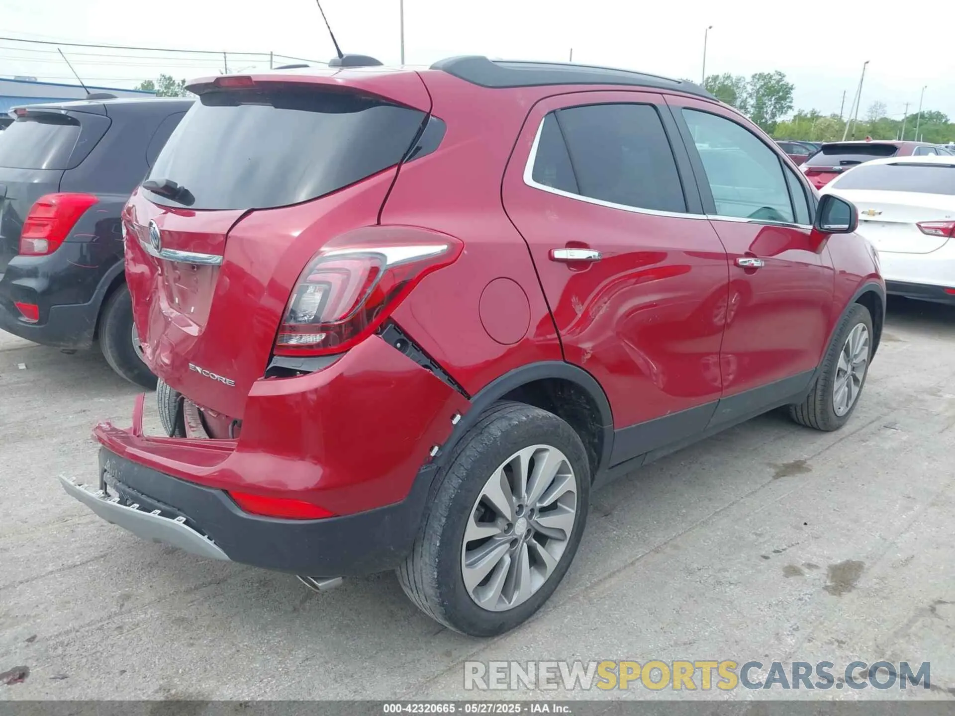 4 Photograph of a damaged car KL4CJASB7LB031232 BUICK ENCORE 2020