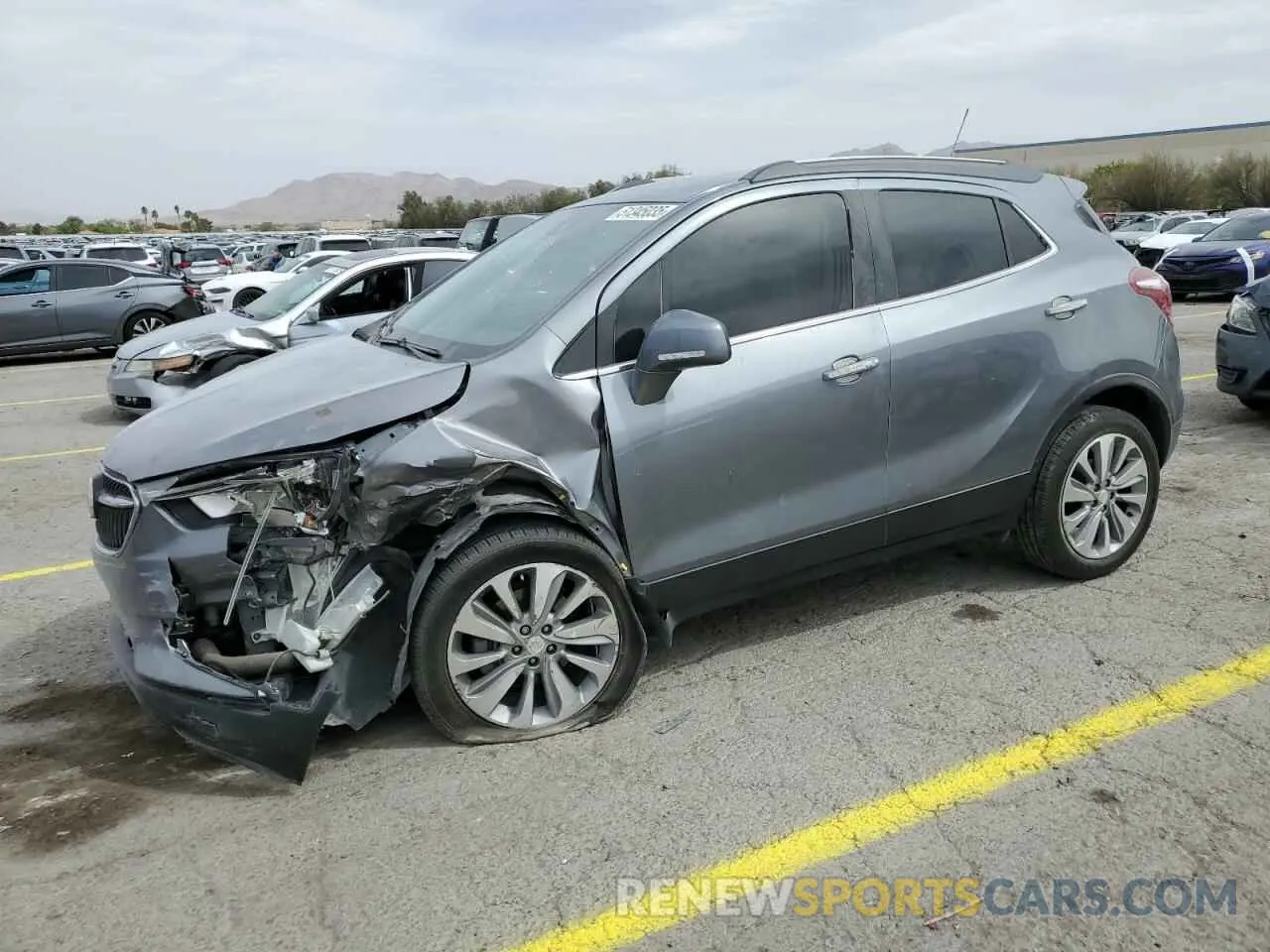 1 Photograph of a damaged car KL4CJASB7LB078177 BUICK ENCORE 2020
