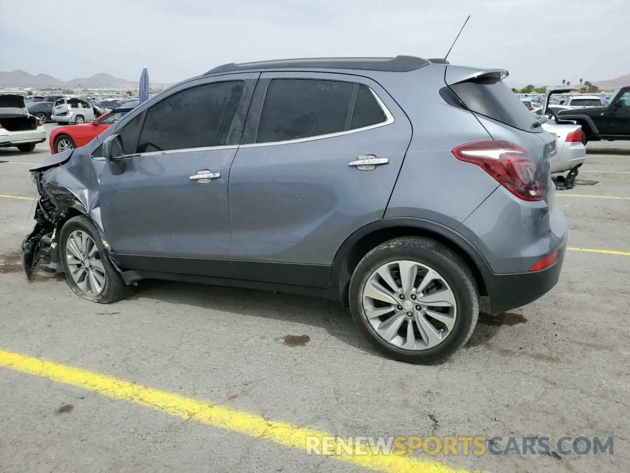 2 Photograph of a damaged car KL4CJASB7LB078177 BUICK ENCORE 2020