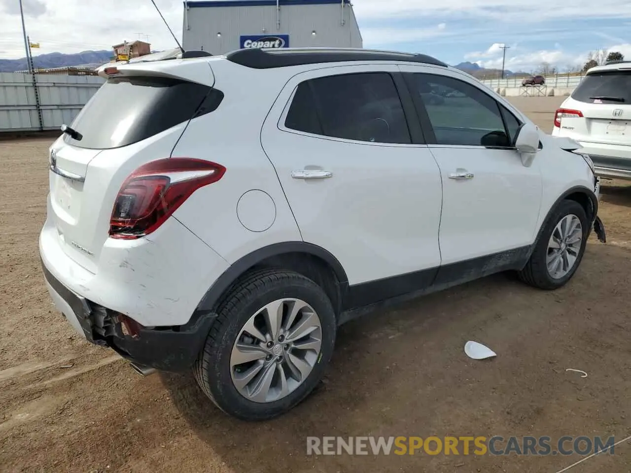 3 Photograph of a damaged car KL4CJASB8LB008672 BUICK ENCORE 2020