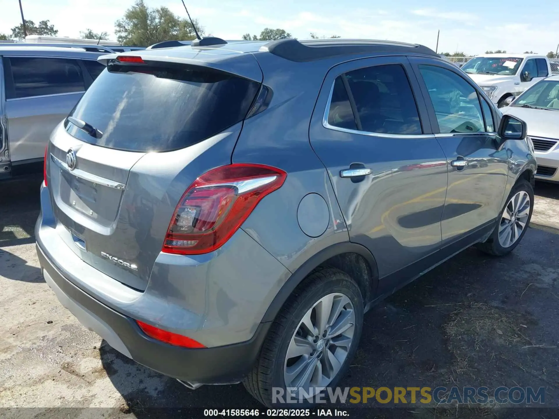 4 Photograph of a damaged car KL4CJASB8LB046208 BUICK ENCORE 2020