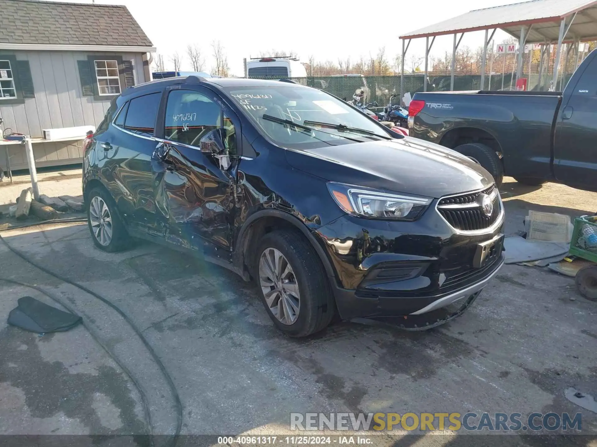1 Photograph of a damaged car KL4CJASB8LB053692 BUICK ENCORE 2020