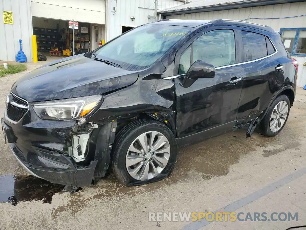 1 Photograph of a damaged car KL4CJASB8LB053868 BUICK ENCORE 2020
