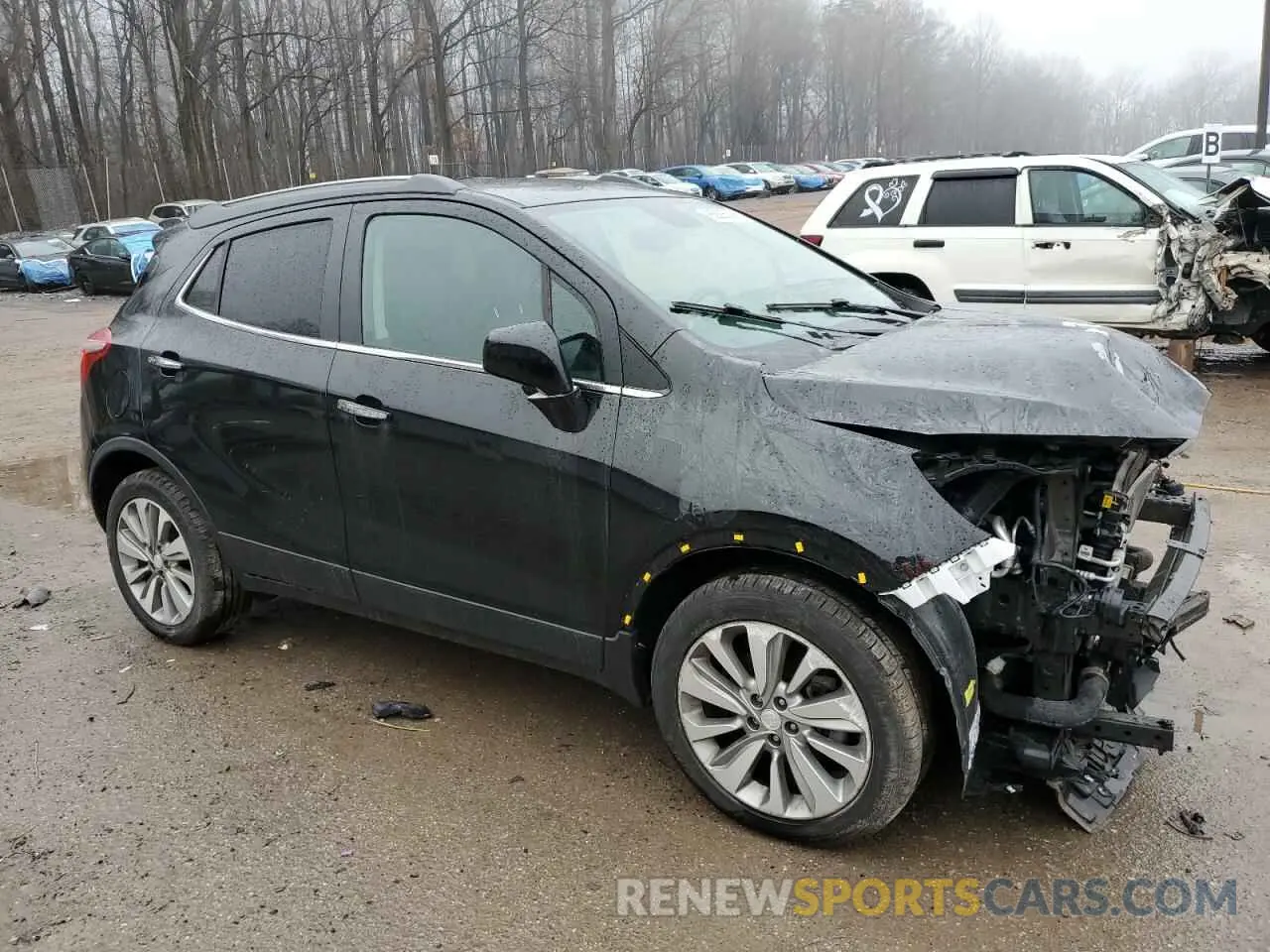 4 Photograph of a damaged car KL4CJASB8LB057175 BUICK ENCORE 2020
