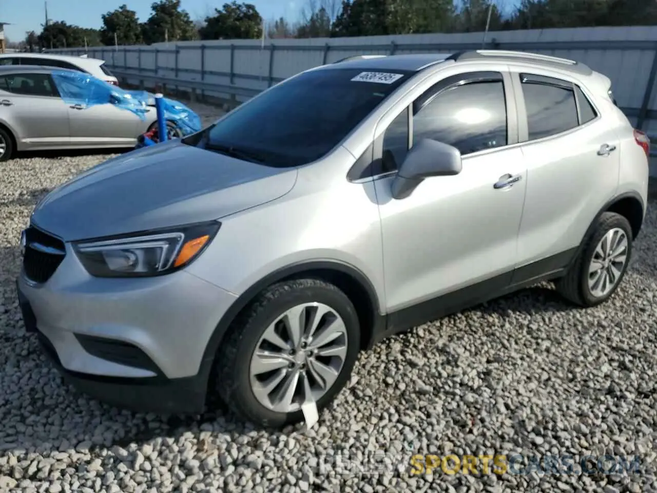 1 Photograph of a damaged car KL4CJASB8LB342636 BUICK ENCORE 2020