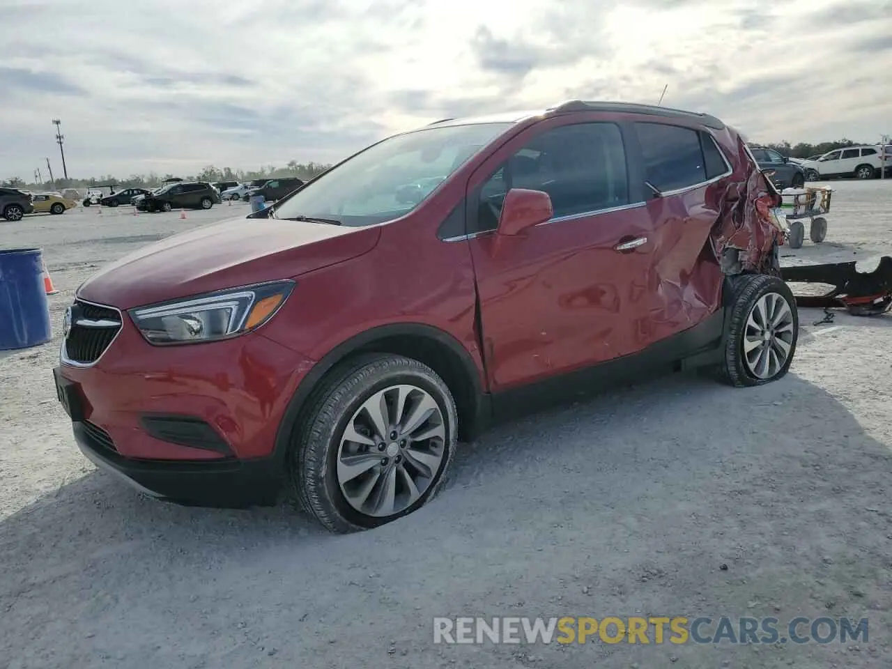 1 Photograph of a damaged car KL4CJASB9LB024203 BUICK ENCORE 2020