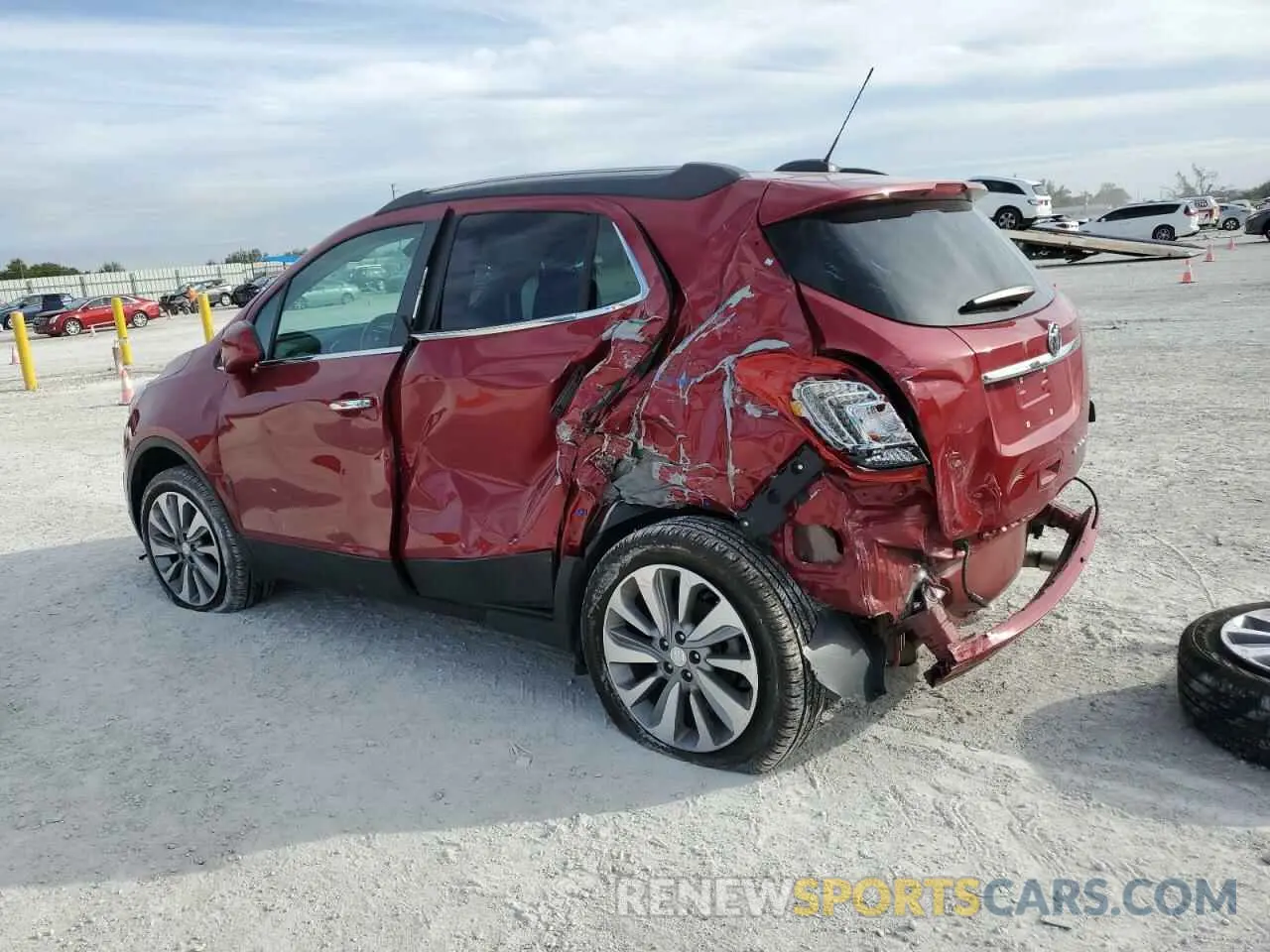 2 Photograph of a damaged car KL4CJASB9LB024203 BUICK ENCORE 2020