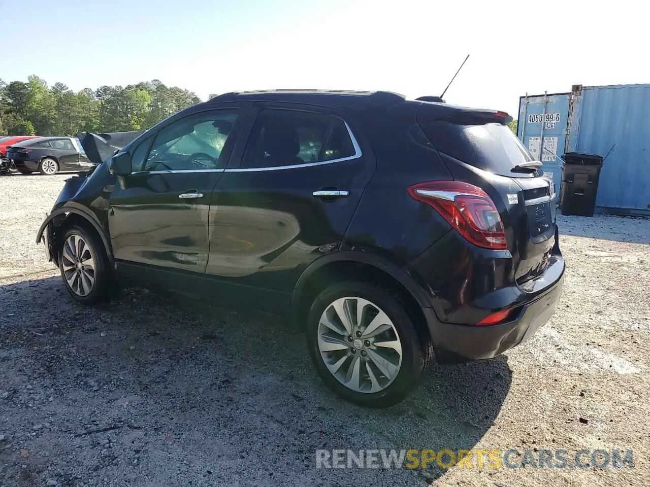 2 Photograph of a damaged car KL4CJASBXLB001593 BUICK ENCORE 2020