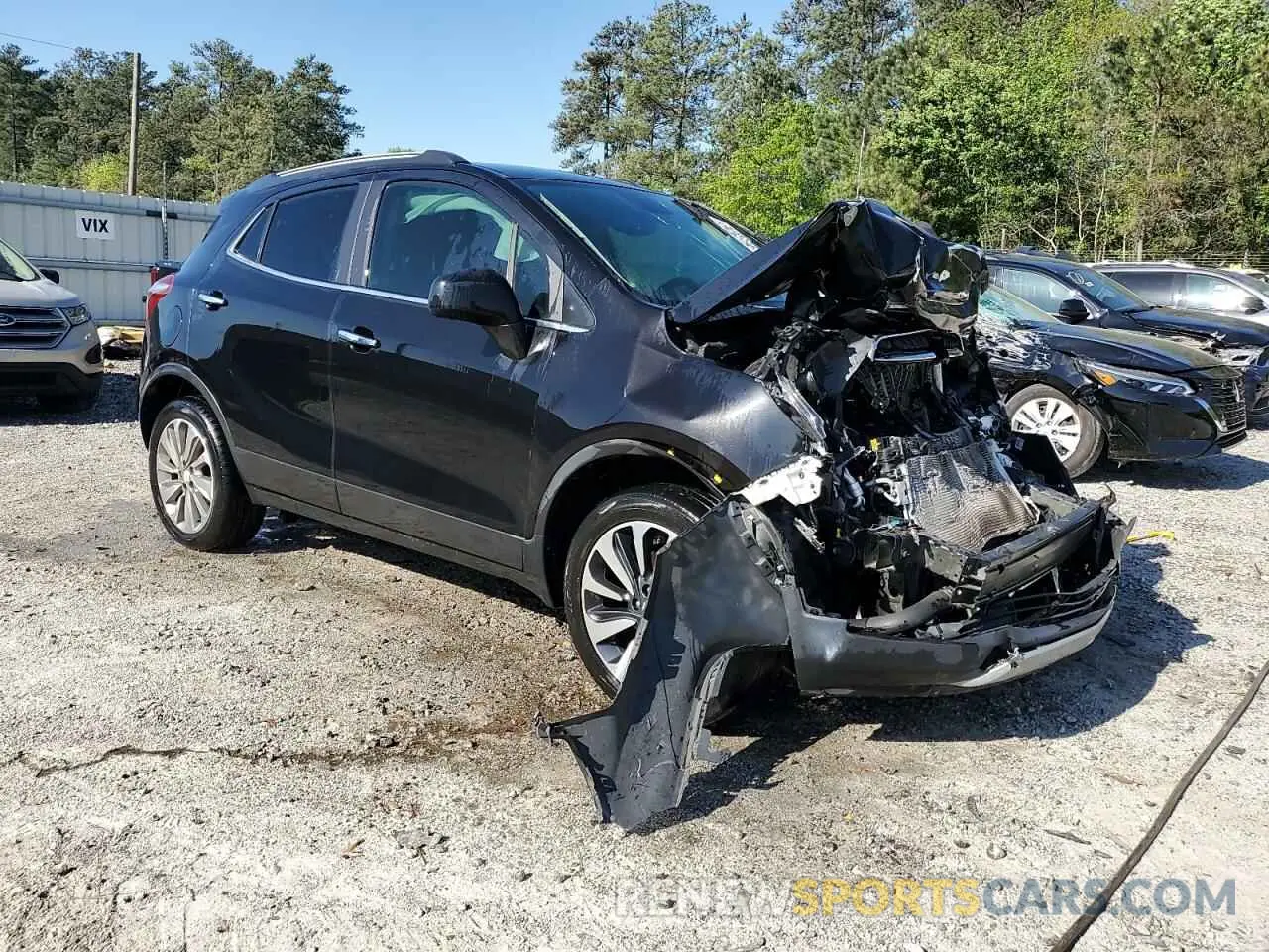 4 Photograph of a damaged car KL4CJASBXLB001593 BUICK ENCORE 2020