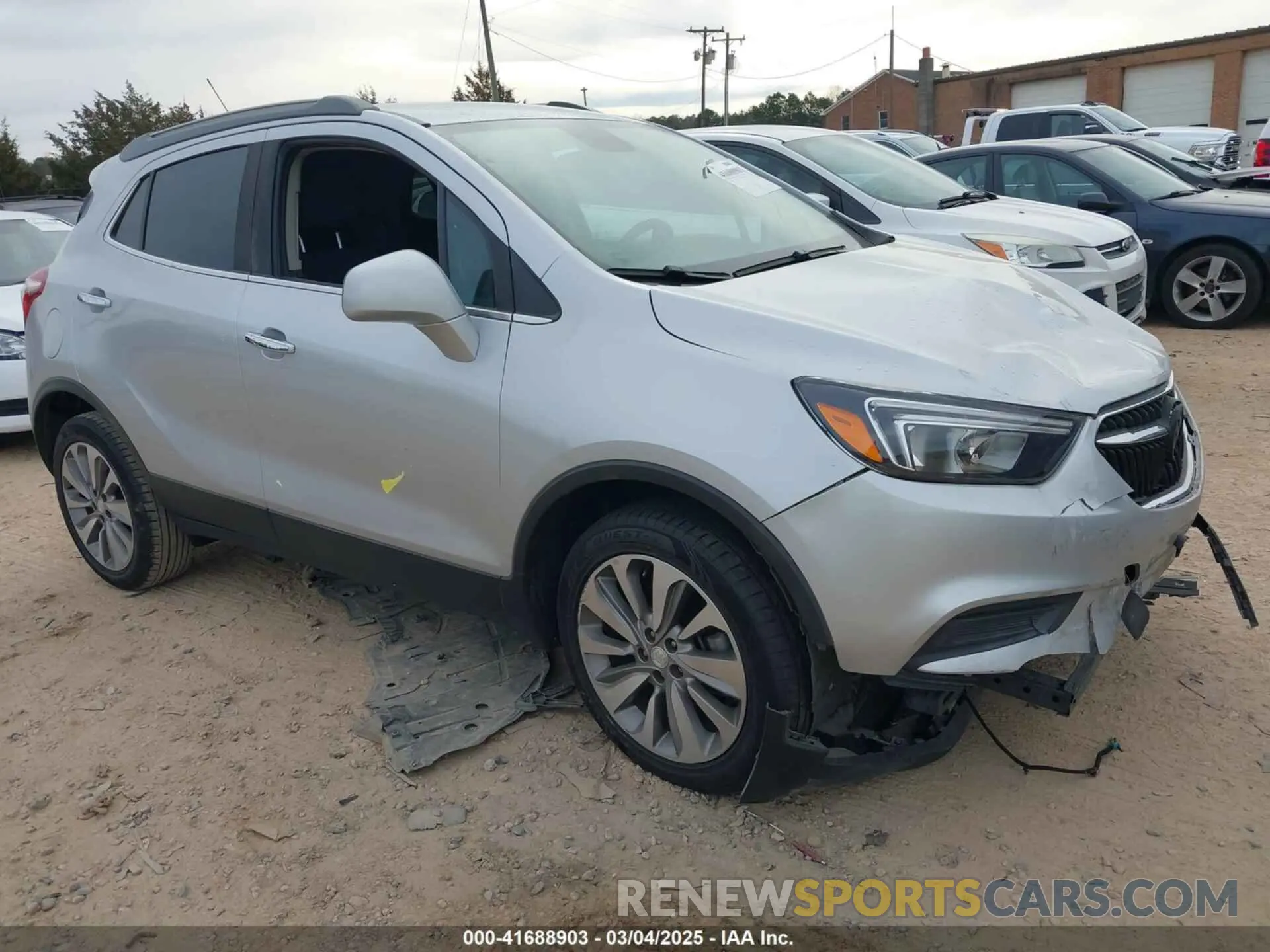 1 Photograph of a damaged car KL4CJASBXLB003053 BUICK ENCORE 2020