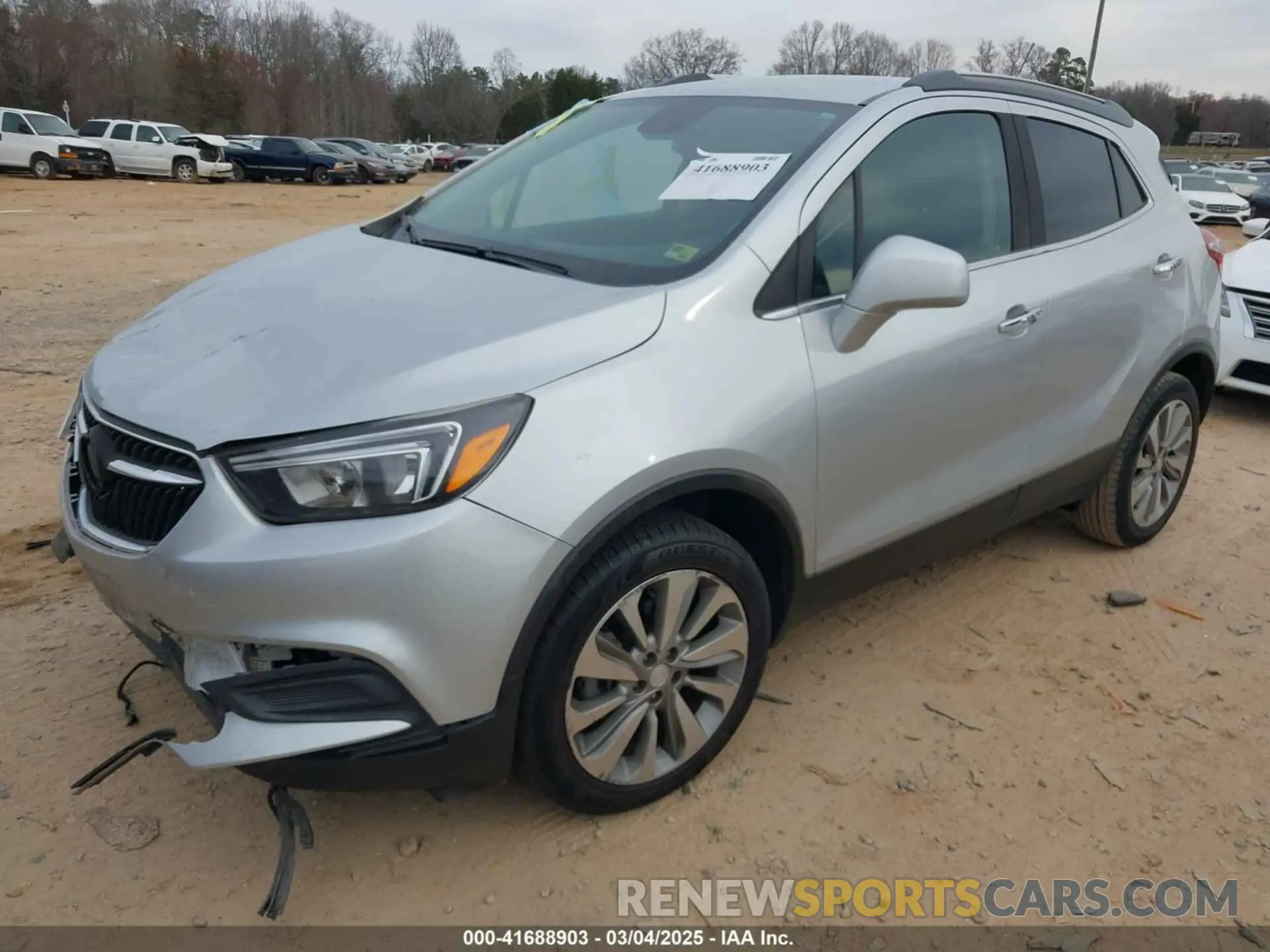 2 Photograph of a damaged car KL4CJASBXLB003053 BUICK ENCORE 2020