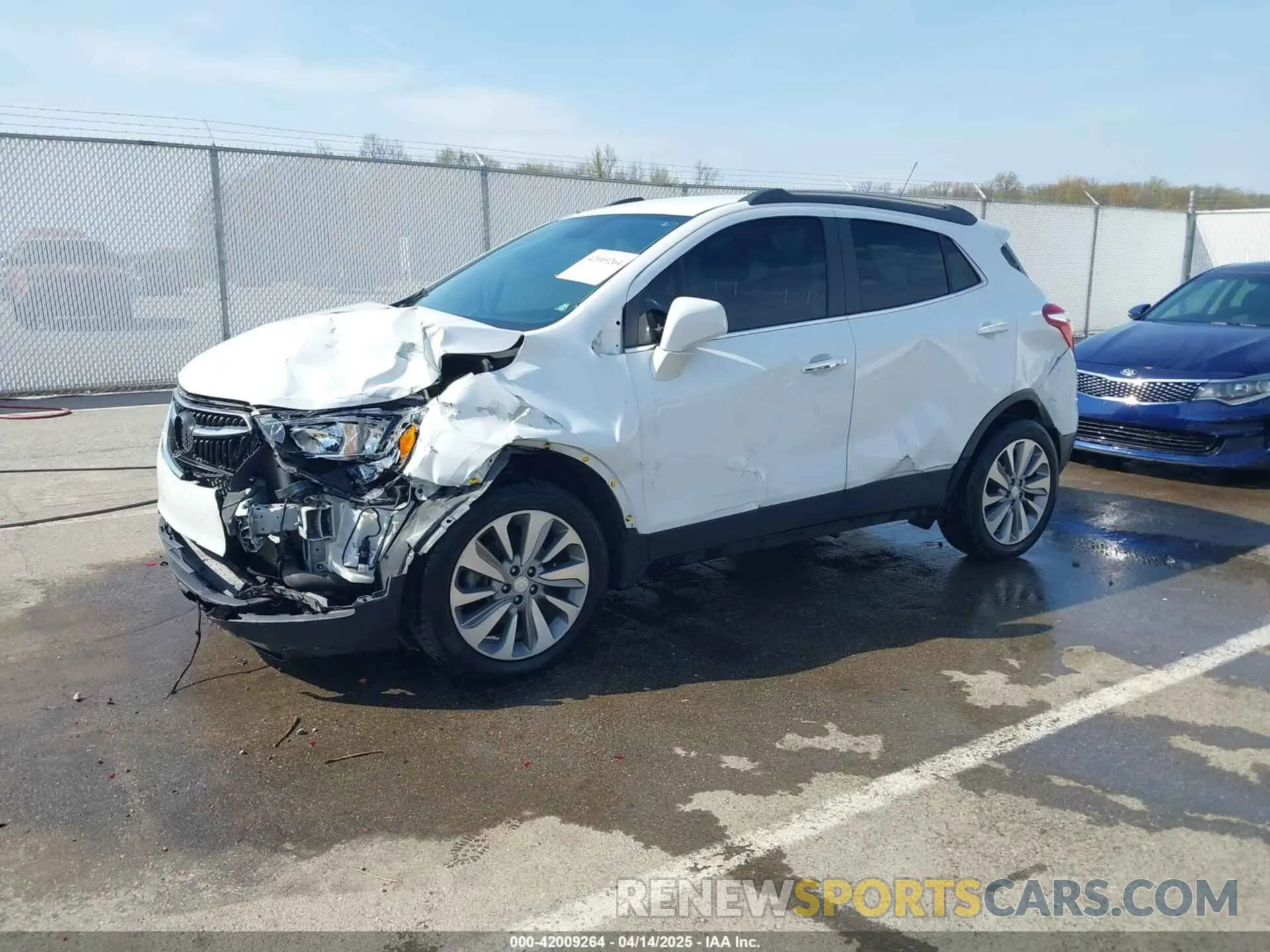 2 Photograph of a damaged car KL4CJASBXLB013307 BUICK ENCORE 2020