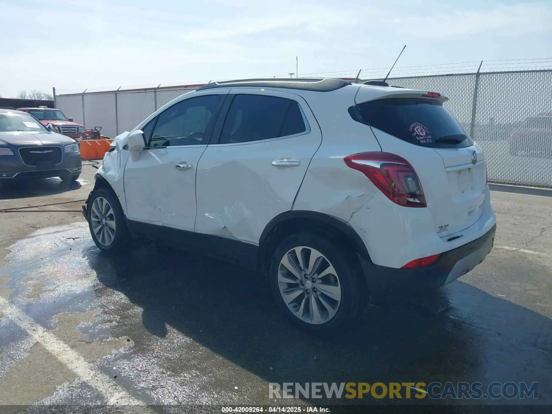3 Photograph of a damaged car KL4CJASBXLB013307 BUICK ENCORE 2020