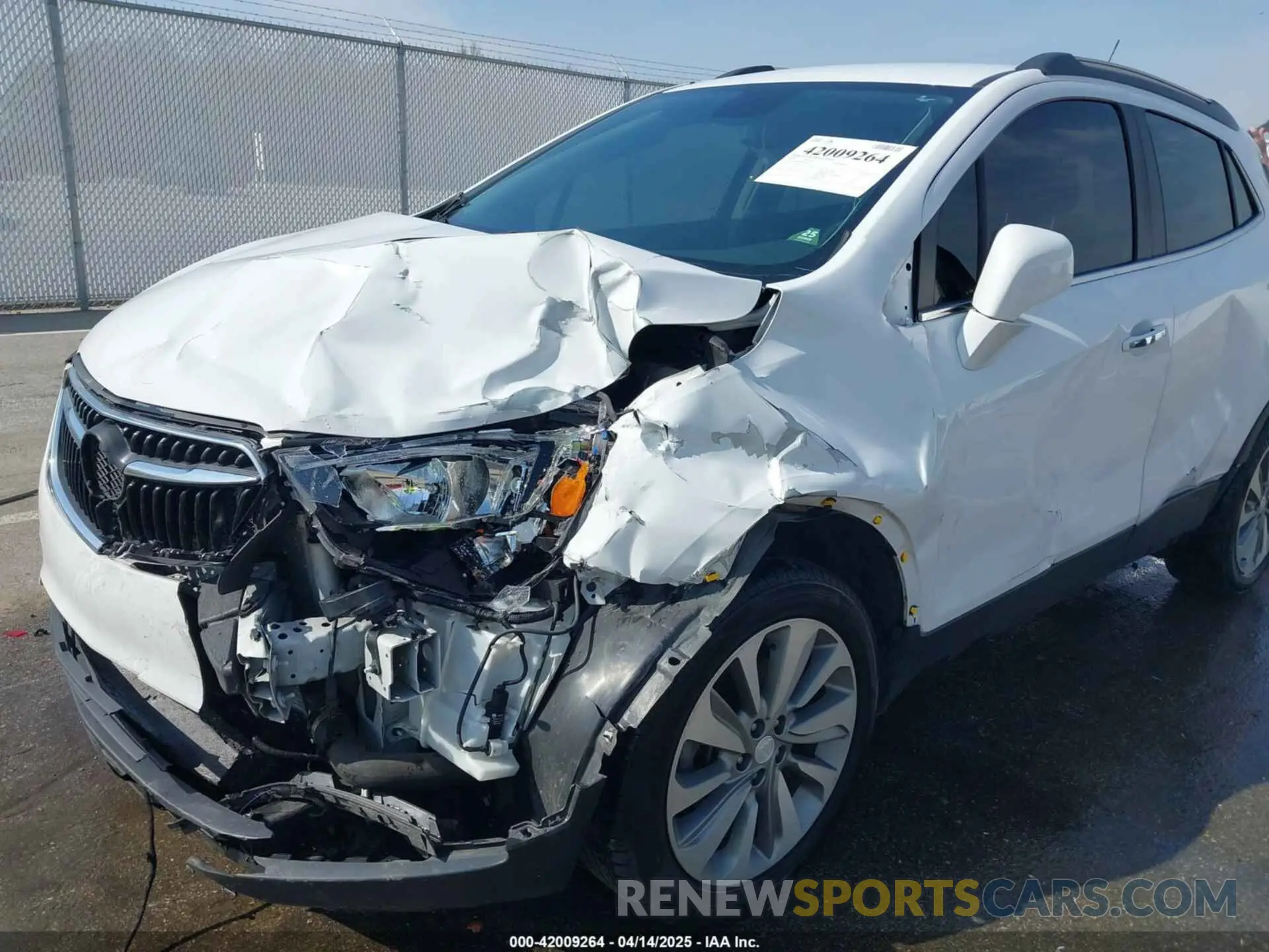 6 Photograph of a damaged car KL4CJASBXLB013307 BUICK ENCORE 2020