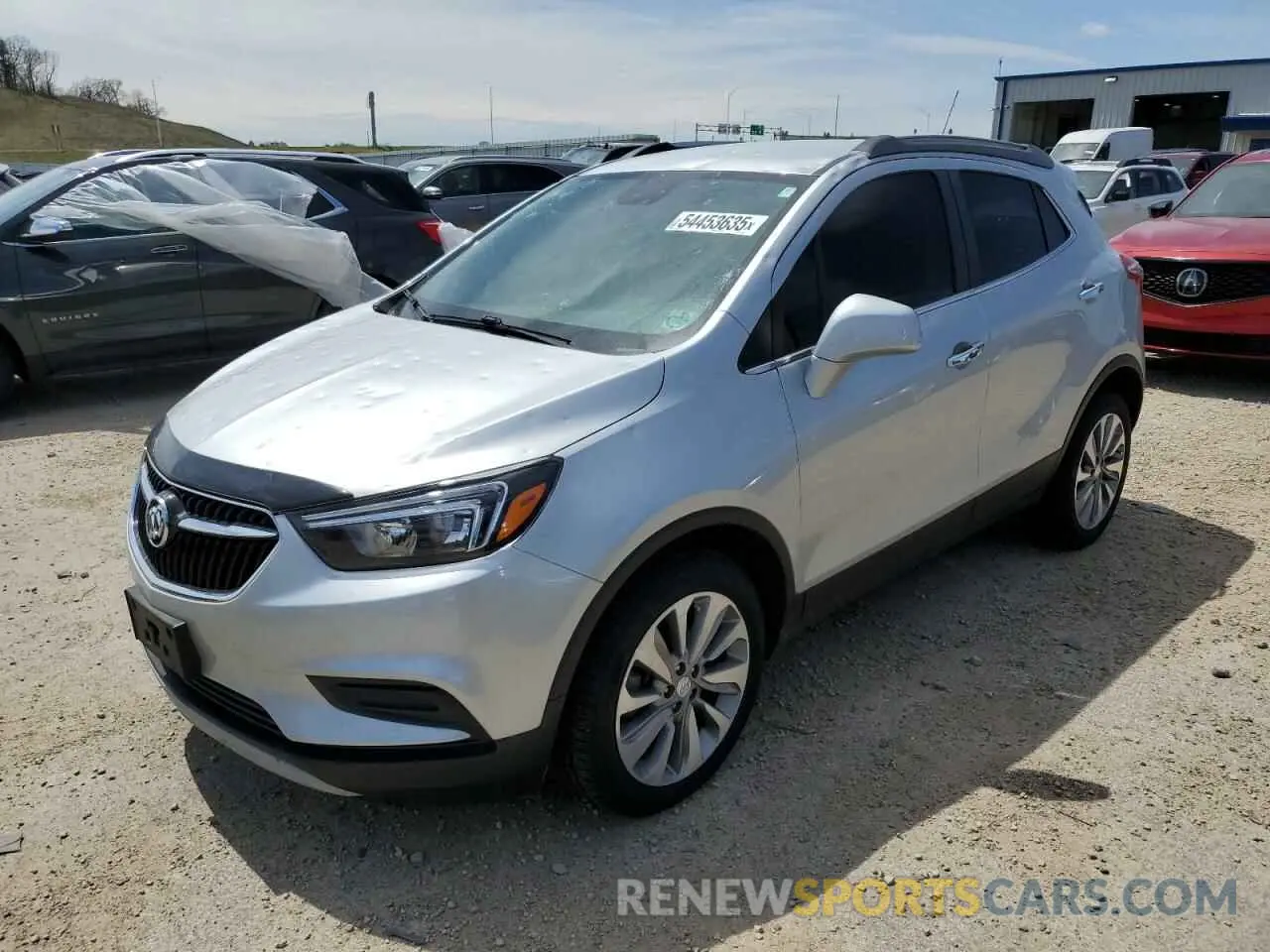 1 Photograph of a damaged car KL4CJASBXLB013890 BUICK ENCORE 2020