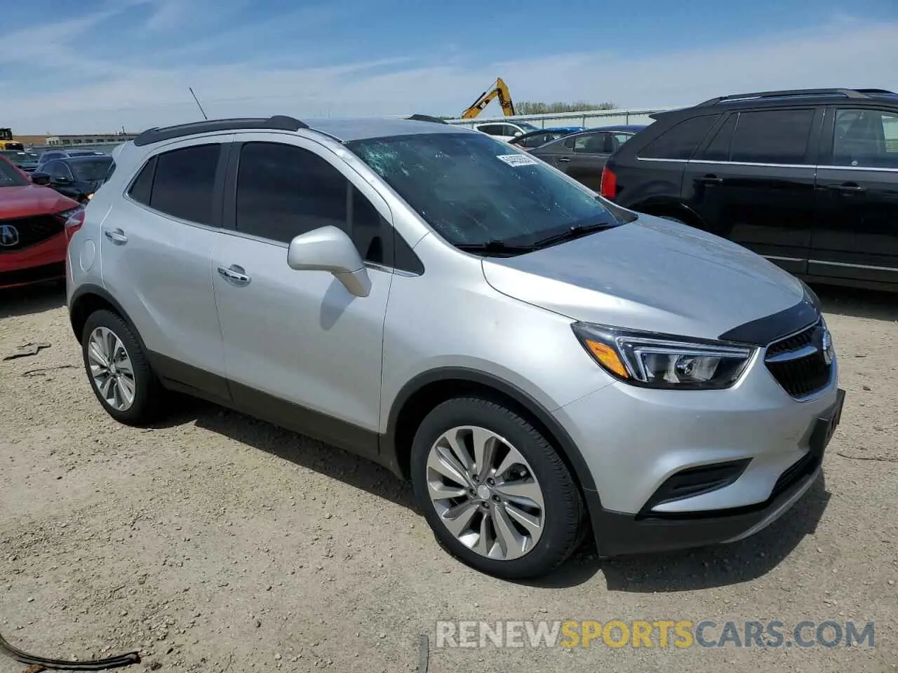 4 Photograph of a damaged car KL4CJASBXLB013890 BUICK ENCORE 2020