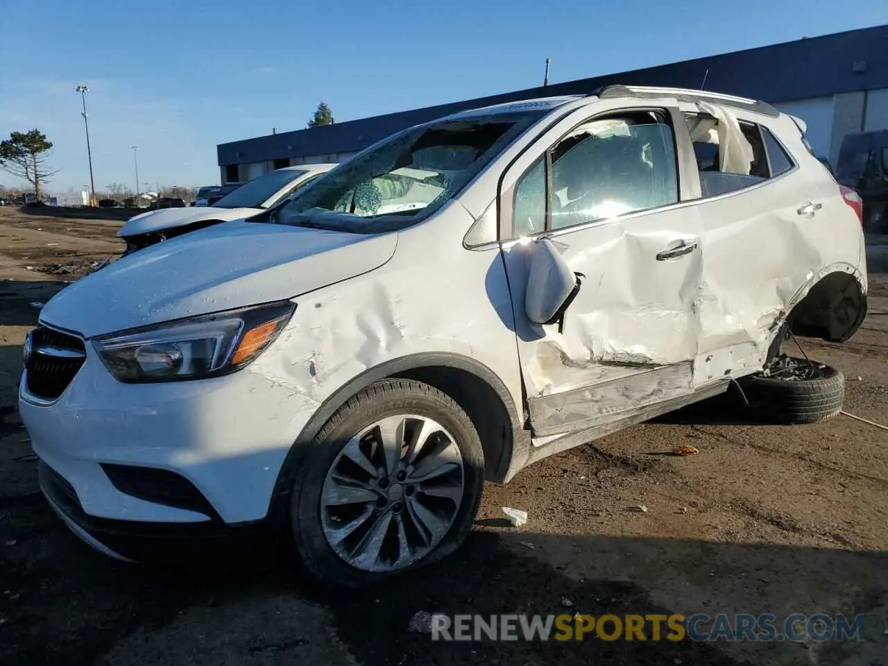 1 Photograph of a damaged car KL4CJASBXLB072132 BUICK ENCORE 2020