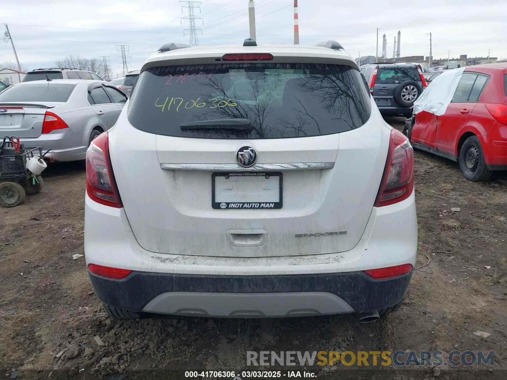 17 Photograph of a damaged car KL4CJASBXLB328978 BUICK ENCORE 2020