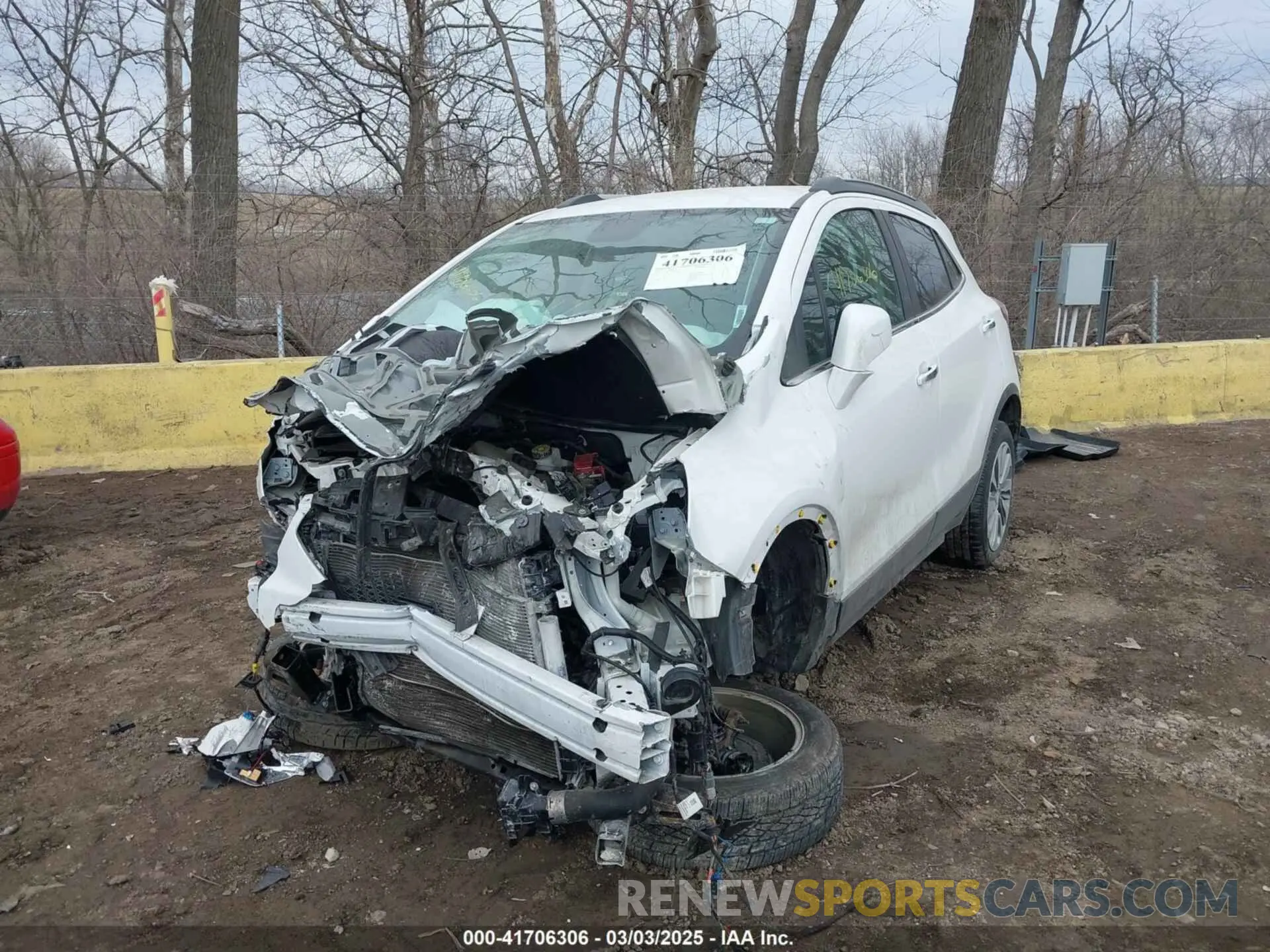 2 Photograph of a damaged car KL4CJASBXLB328978 BUICK ENCORE 2020