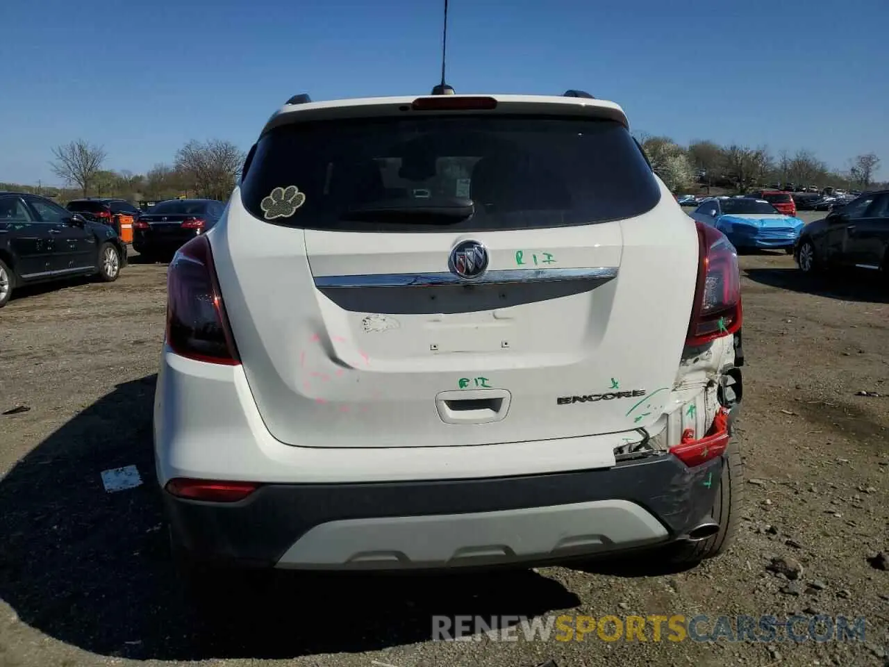 6 Photograph of a damaged car KL4CJCSB0LB041063 BUICK ENCORE 2020