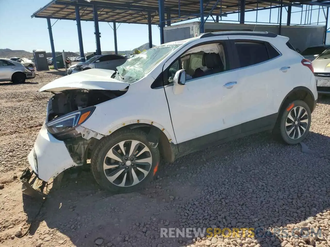 1 Photograph of a damaged car KL4CJCSB1LB046353 BUICK ENCORE 2020