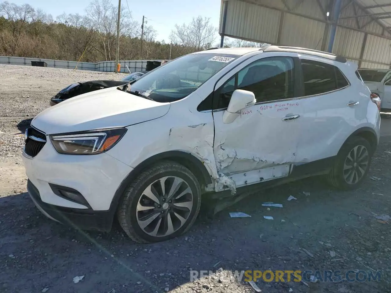 1 Photograph of a damaged car KL4CJCSB3LB069620 BUICK ENCORE 2020