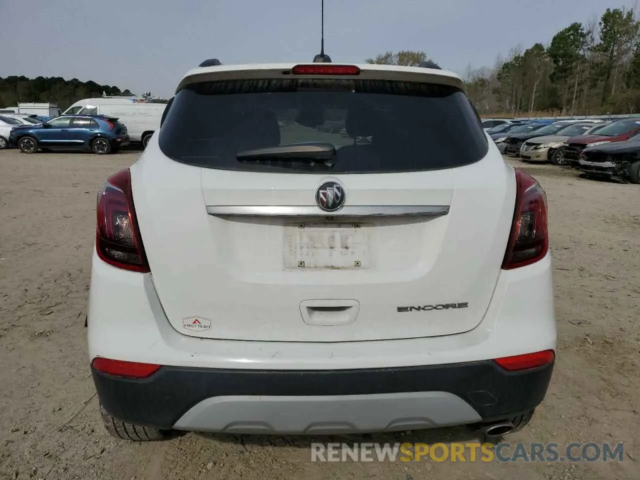 6 Photograph of a damaged car KL4CJCSB6LB056389 BUICK ENCORE 2020